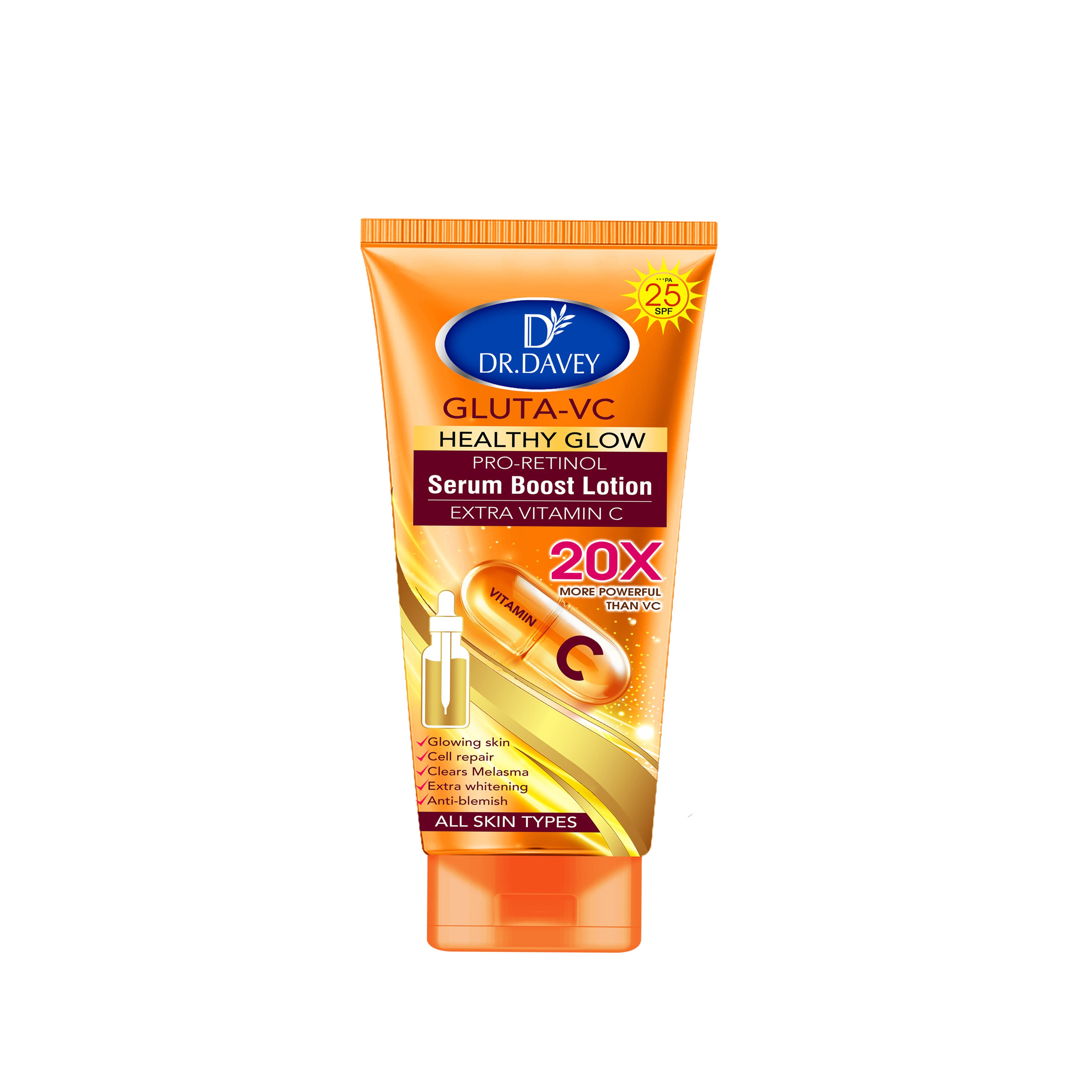 Dr. Davey Gluta-VC Healthy Glow Serum Boost Lotion