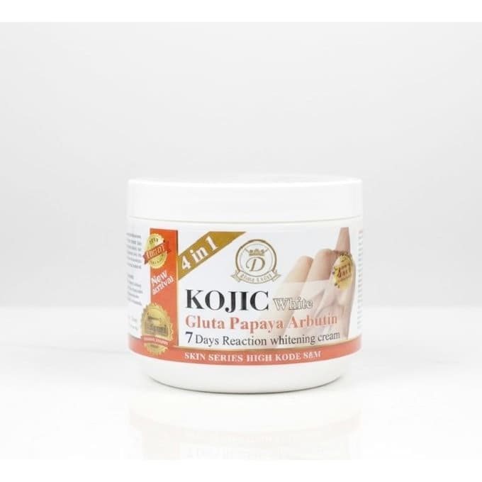Kojic Gluta Papaya Arbutin 7 Days Reaction Whitening Cream